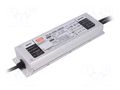 Power supply: switching; LED; 200W; 48VDC; 4.16A; 100÷305VAC; IP67 MEAN WELL ELG-200-48DA