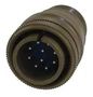 CIRCULAR CONNECTOR PLUG SIZE 18, 10 POSITION, CABLE 97-3106A-18-1P.