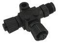 ADAPTER, CIRCULAR SENSOR, JACK-PLUG-JACK, 5 POSITION PS-050505-FMF-TS001