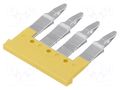 Comb bridge; ways: 4 WEIDMÜLLER ZQV4N/4