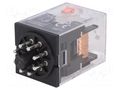 Relay: electromagnetic; DPDT; Ucoil: 24VAC; Icontacts max: 10A OMRON MKS2P-24AC