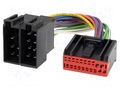 Connector; radio,ISO; Jaguar,Land Rover; PIN: 36 4CARMEDIA ZRS-152