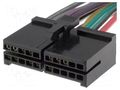 Connector; with leads; Prology; PIN: 20 4CARMEDIA ZRS-171
