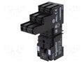 Relays accessories: socket; PIN: 11; for DIN rail mounting; 10A SCHNEIDER ELECTRIC RXZE2S111M