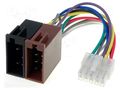 Connector; ISO; Philips; PIN: 10 4CARMEDIA ZRS-31