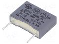 Capacitor: polypropylene; X2; R46 310V; 10nF; 630VDC; 310VAC; THT KEMET R463F210000N0M