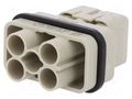 Connector: HDC; contact insert; male; 10A,40A; 250V,400V; Han Q HARTING 09120063041