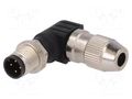 Connector: M12; plug; PIN: 4; male; angled 90°; IP67; IDC; for cable MURRELEKTRONIK 7000-12561-0000000