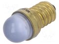 LED lamp; blue; E14; 230VAC POLAM-ELTA LB-E14-230AC