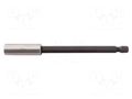 Holder; 1/4"; Overall len: 100mm; Mounting: 1/4" (E6,3mm) C.K CK-4570/100