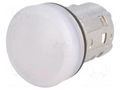 Control lamp; 22mm; 3SU1.5; -25÷70°C; Ø22mm; IP67; white; Kind: flat SIEMENS 3SU1051-6AA60-0AA0