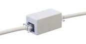 INLINE RJ45 COUPLER, CAT6, WHITE 85-356