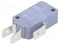 Microswitch SNAP ACTION; 16A/250VAC; without lever; SPDT; Pos: 2 HONEYWELL V15T16-CZ100-K