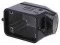 Enclosure for connectors: HDC; size 6B; for cable; Han® B; angled HARTING 19307061541