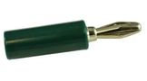 BANANA PLUG, SOLDER, GREEN SPC15170