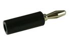 BANANA PLUG, SOLDER, BLACK SPC15327