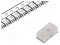 LED; orange; SMD; 0603; 50÷80mcd; 1.8÷2.4VDC; 1.6x0.8x0.6mm; 80° VISHAY TLMO1100-GS15