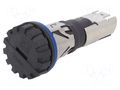 Fuse holder; 5x20mm; 16A; 600VAC; FUS; on panel; black; UL94V-0 SCHURTER 0031.9158