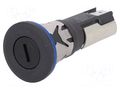 Fuse holder; 5x20mm; 16A; 600VAC; FUS; on panel; black; UL94V-0 SCHURTER 0031.9156