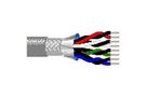 SHIELDED CABLE MULTIPAIR, 5PAIR, 22AWG, 100FT, 300V 8305 060100