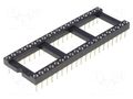 Socket: integrated circuits; DIP40; Pitch: 2.54mm; precision; THT ADAM TECH ICM-640-1-GT