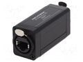 Coupler; socket; etherCON; RJ45 socket,both sides; Colour: black NEUTRIK NTR-NE8FF