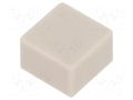 Button; push-in; 5.5mm; -25÷70°C; square; ivory; 9x9mm OMRON Electronic Components B32-1200