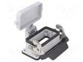 Enclosure for connectors: HDC; size 57.27; for panel mounting ILME CHI10LS