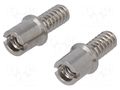 Threaded head screw; AMPLIMITE 0.50 Series; Kit: screw x2 TE Connectivity 750831-1