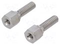 Threaded head screw; AMPLIMITE 0.50 Series; Kit: screw x2 TE Connectivity 749087-1
