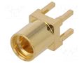 Connector: MMCX; socket; female; 50Ω; PTFE; gold-plated ADAM TECH RF12-07E-T-00-50-G