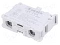 Contact block; 22mm; Platinum; -25÷70°C; front; screw terminals LOVATO ELECTRIC LPXC10A