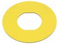 Label; 22mm; Harmony XB4 SCHNEIDER ELECTRIC ZBY9101