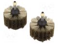Brush; for cleaner; 2pcs; 50mm; Bristle material: metal; 80g JBC TOOLS JBC-CLMB-A8
