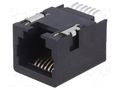 Connector: RJ11; socket; PIN: 6; Cat: 3; unshielded,low profile MOLEX MX-44144-0005/C