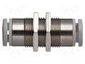 Push-in fitting; threaded,straight; -1÷10bar; brass; -5÷60°C SMC KQ2E06-00NJ