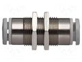 Push-in fitting; threaded,straight; -1÷10bar; brass; -5÷60°C SMC KQ2E04-00NJ