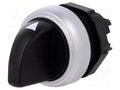 Switch: rotary; 22mm; Stabl.pos: 3; black; none; IP66; prominent LOVATO ELECTRIC LPCS130