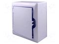 Enclosure: for modular components; IP40; white; No.of mod: 6; 400V ELEKTRO-PLAST NASIELSK EPN-2501-00