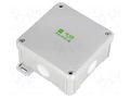 Enclosure: junction box; X: 98mm; Y: 98mm; Z: 46mm; wall mount; IP55 ELEKTRO-PLAST NASIELSK EPN-0290-81