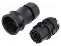 Connector: circular; socket; RST; female; PIN: 3; 250V; 20A; 6÷10mm WIELAND 96.031.4053.1