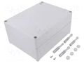 Enclosure: multipurpose; X: 170mm; Y: 220mm; Z: 107mm; INDUSTRIAL ELEKTRO-PLAST NASIELSK EPN-2717-00