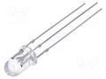 LED; red/yellow; 5mm; 30°; Front: convex; 12÷15VDC; No.of term: 3 OPTOSUPPLY OSRYMC5B31A-12V
