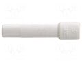 Stopper; polypropylene; L: 45.5mm; white; Ø: 12mm SMC KQ2P-12