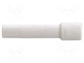 Stopper; polypropylene; L: 32mm; white; Ø: 4mm SMC KQ2P-04