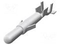 Contact; male; Universal MATE-N-LOK; brass; tinned; 0.5÷2mm2; tape TE Connectivity 926883-1