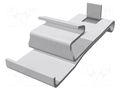 Secondary lock; Kit: 2 holders for D-Sub connector TE Connectivity 745255-2