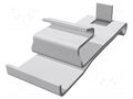 Secondary lock; Kit: 2 holders for D-Sub connector TE Connectivity 745255-2