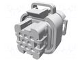Connector: automotive; plug; female; AMPSEAL; PIN: 8; for cable TE Connectivity 776286-1