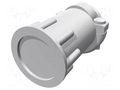 Cable hood and fastener; size 11; 11.5mm; straight; CPC TE Connectivity 206358-5